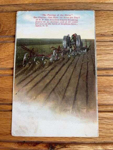 Gas Traction Big 4 Postcard image