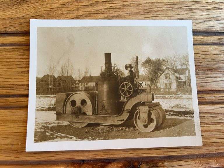 Steam Road Roller Photo image
