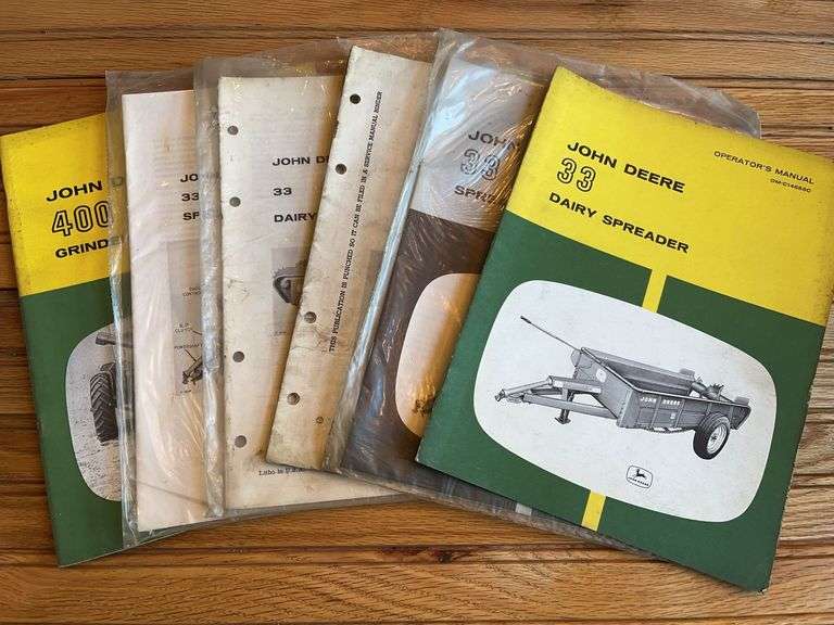 (6) John Deere Implement Manuals image