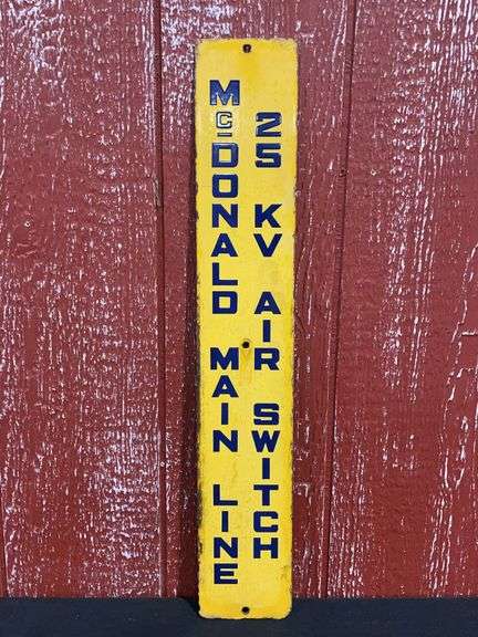 McDonald Main Line SSP Sign image