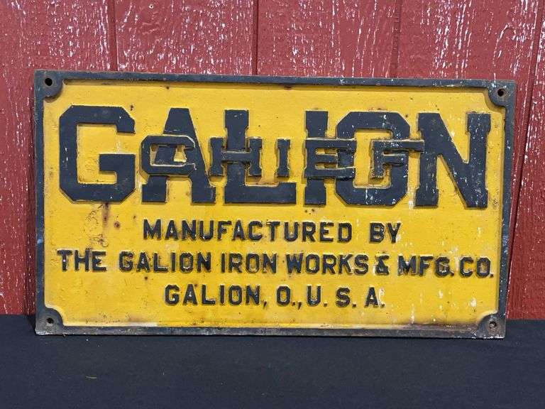Galion Chief Cast Sign image