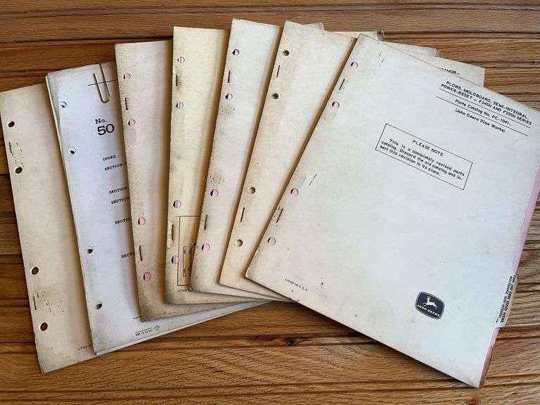 (7) John Deere Manuals image