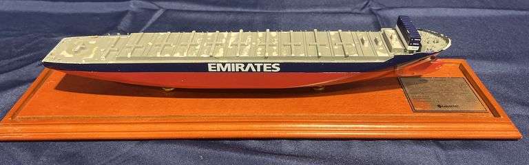 Emirates Marina Emirates Shipping Container Ship Rich Creations International Model image
