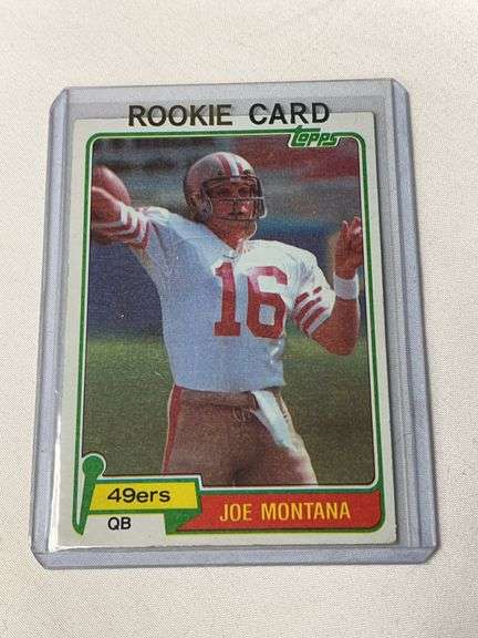 1981 Topps #216 Joe Montana ROOKIE image