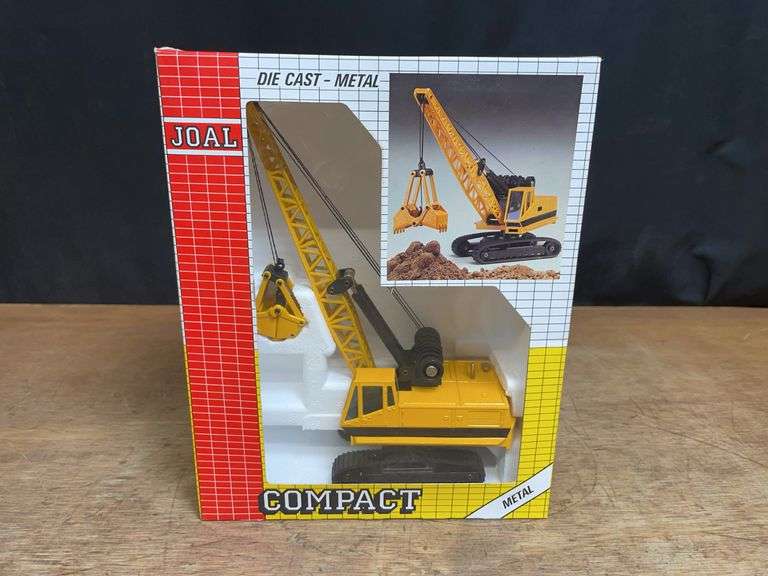 1/50 Caterpillar 225 Crane w/Clamshell Bucket NIB Joal image