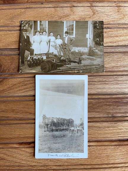 (2) Disk Photo Postcard image