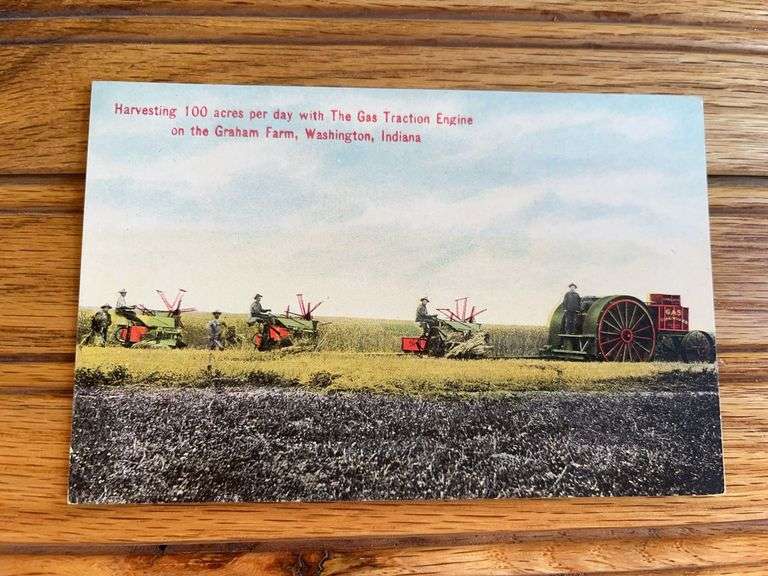 Gas Traction Big 4 Postcard image