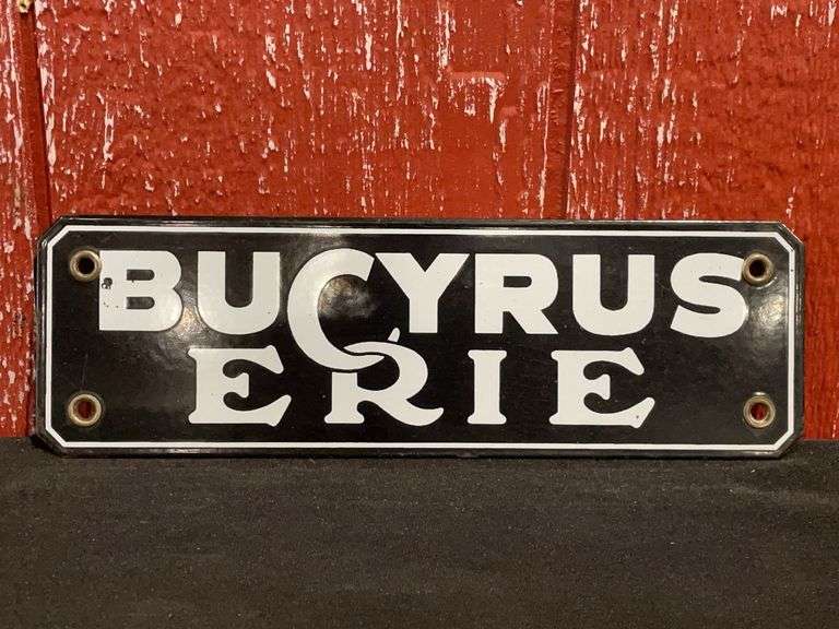 Bucyrus Erie SSP Sign image