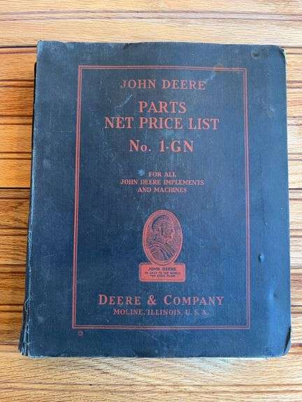 1963 John Deere Net Price List image