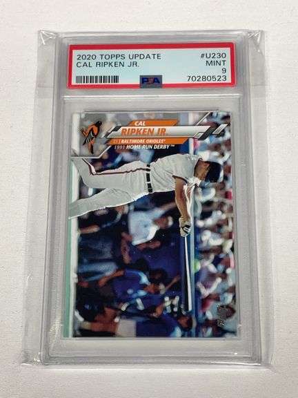 2020 Topps Update #U230 Cal Ripken Jr. Graded PSA 9 image