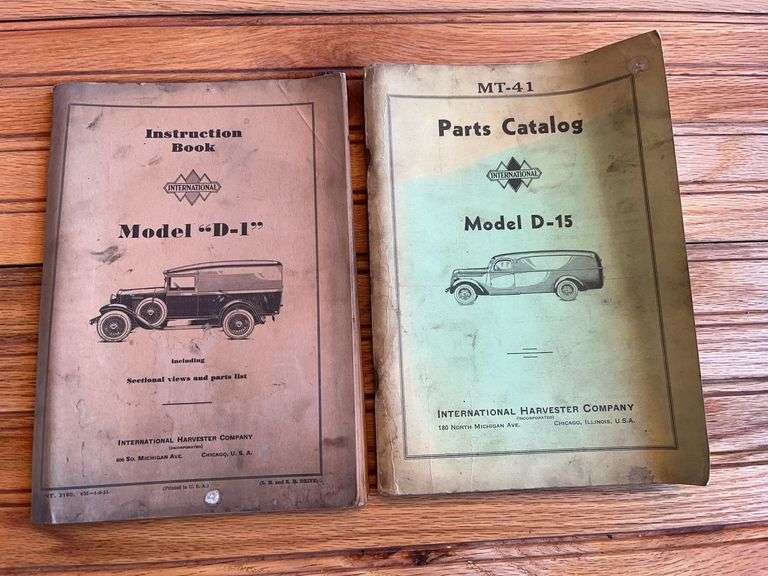 (2) International Truck Manuals image
