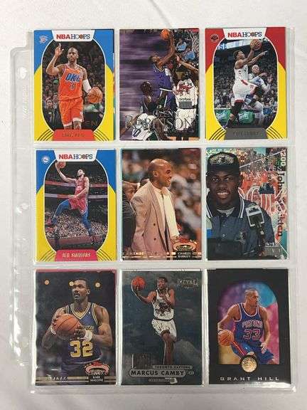 (18) Basketball HOFers & Stars Cards image