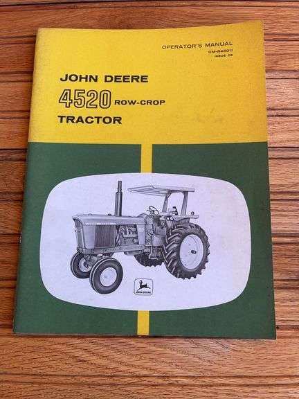 John Deere 4520 Tractor Operator's Manual image
