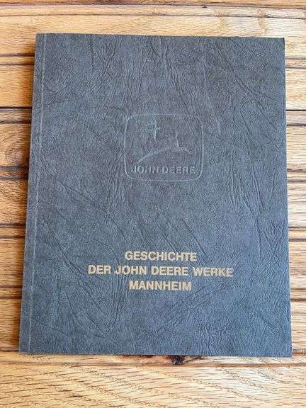 1979 John Deere Mannheim Booklet - German image