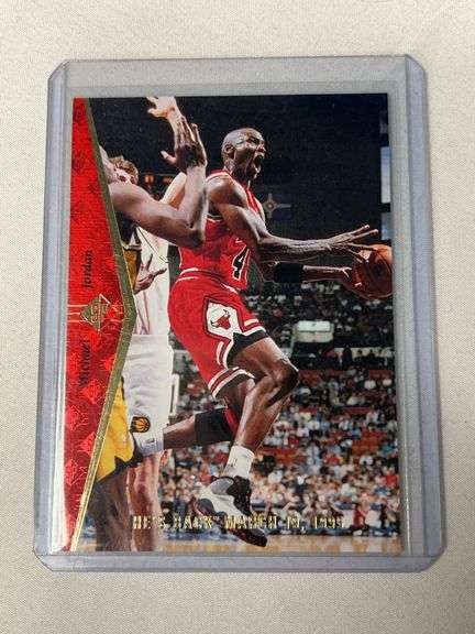 1994 Upper Deck SP #MJ1 Michael Jordan "He's Back" image