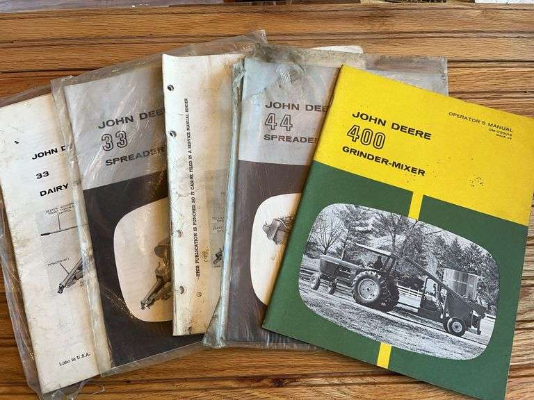 (6) John Deere Implement Manuals image