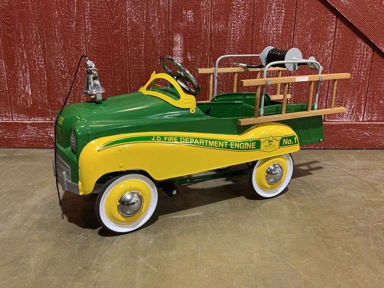 John Deere Fire Department Pedal Car Gearbox image