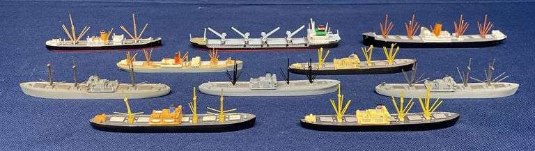 (10) Small-Scale Freighter Ship Models image