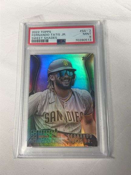 2022 Topps Sweet Shades INSERT #SS-2 Fernando Tatis Jr. Graded PSA 9 image