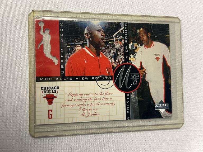 1996 Upper Deck #VP2 Michael Jordan Viewprints INSERT image