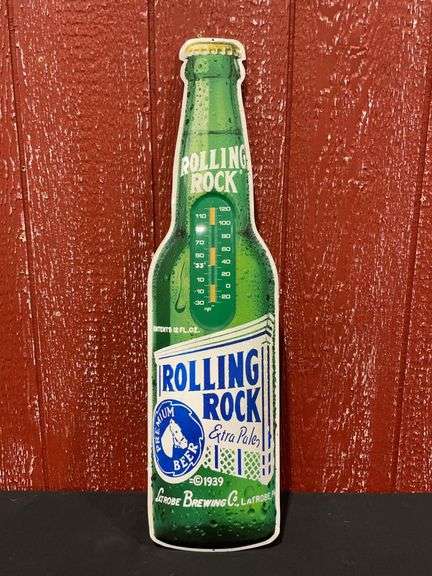 Rolling Rock Thermometer image