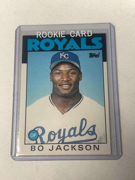 1986 Topps Traded #50T Bo Jackson ROOKIE image