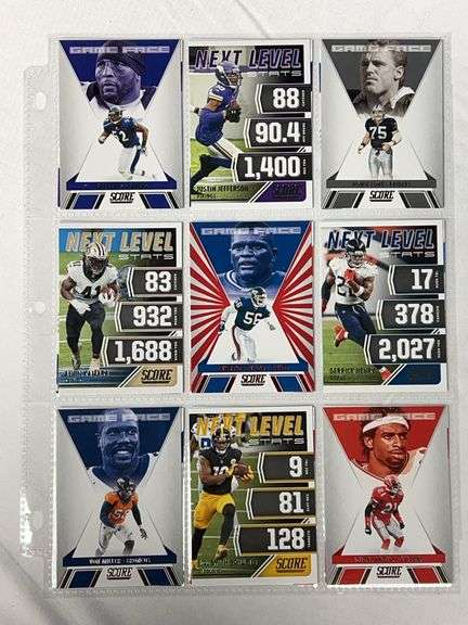 (18) Football HOFers & Stars Cards image
