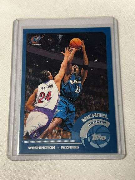 2002 Topps #10 Michael Jordan image