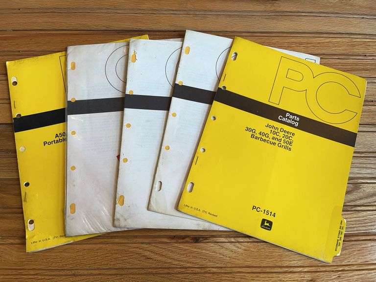 (5) John Deere Grill + Space Heater Manuals image