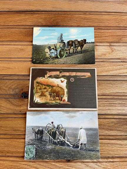 (3) Farming Postcards image