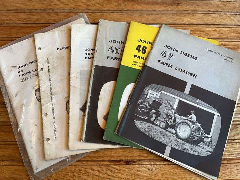 (6) John Deere Loader Manuals image