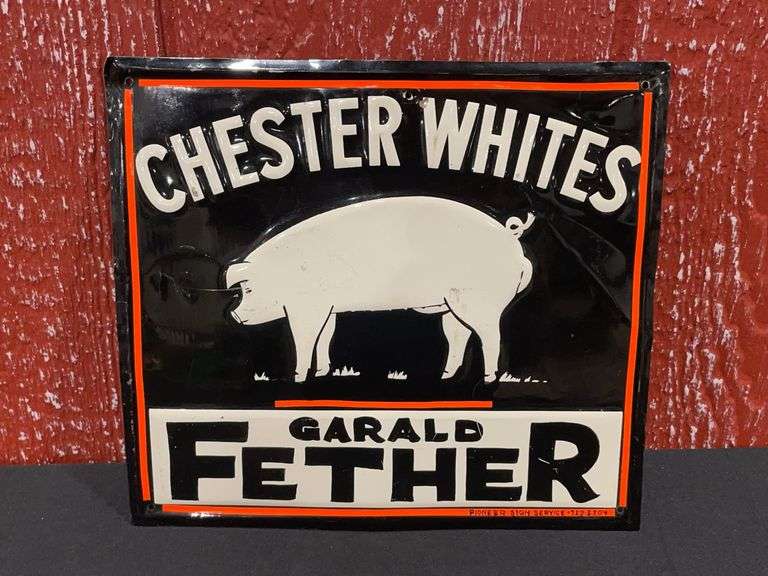 Chester Whites SST Sign image
