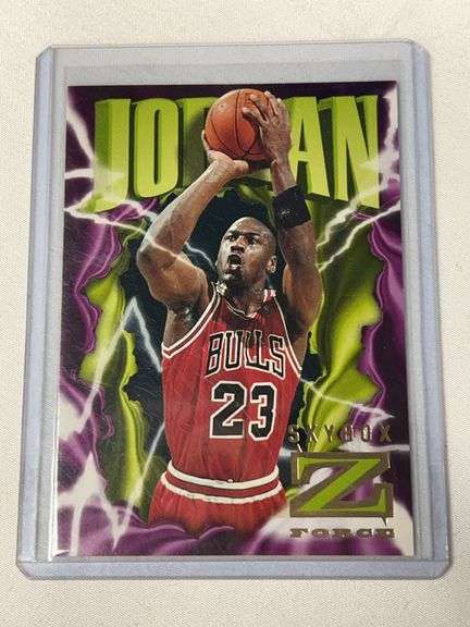 1996 Skybox Z-Force #11 Michael Jordan image