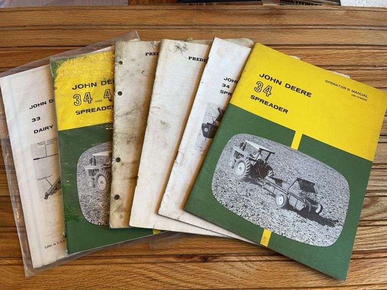 (6) John Deere Spreader Manuals image