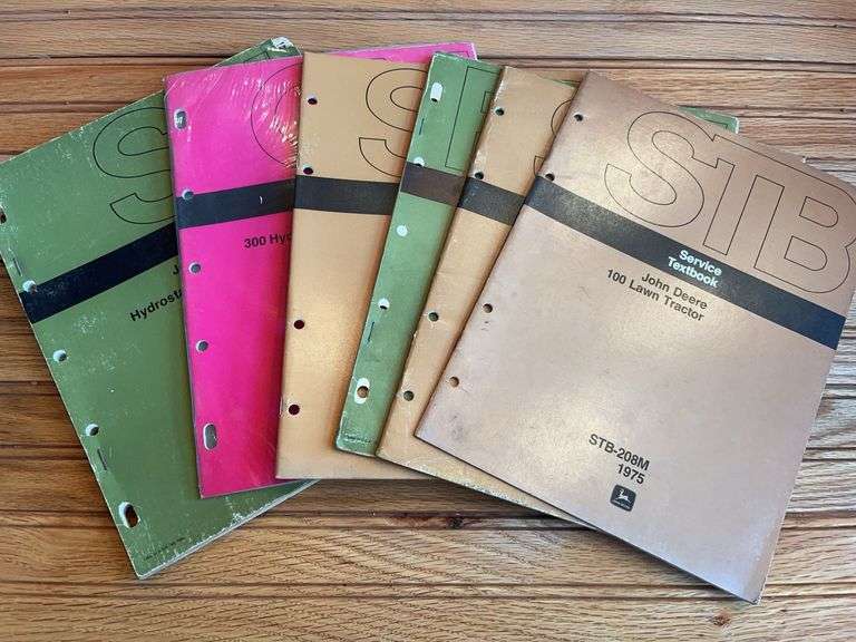 (6) John Deere L&G Tractor Manuals image
