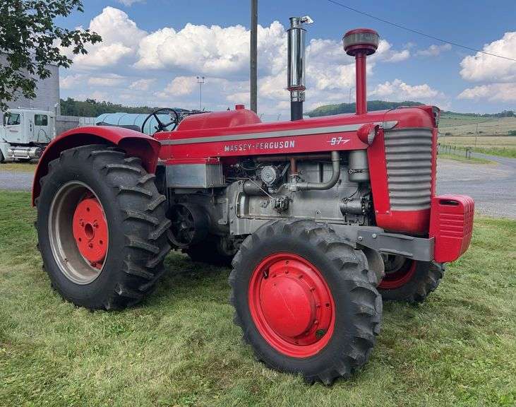 Massey Ferguson 97 LP Front Wheel Assist - Rare Factory 3 Point! image