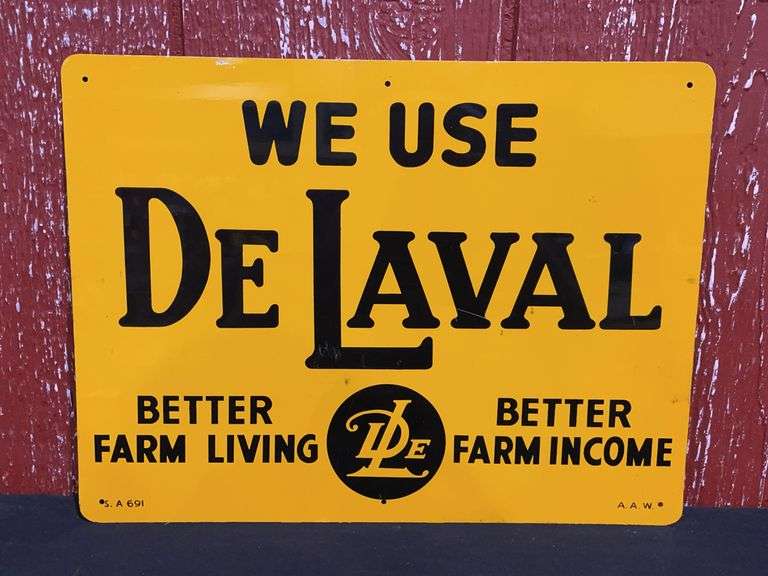 We Use De Laval SST Sign image