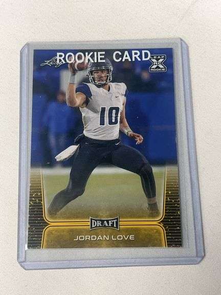 2020 Leaf #11 Jordan Love Draft ROOKIE image