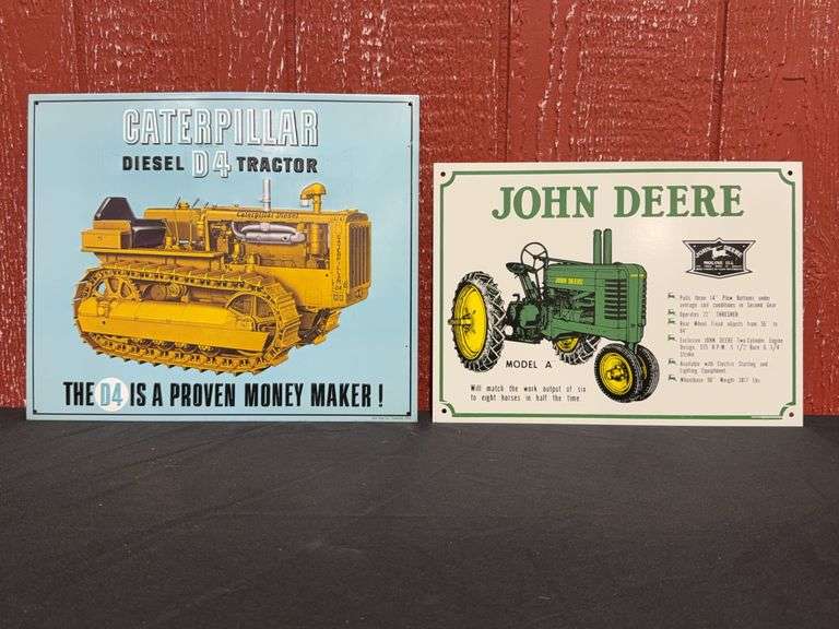 (2) Caterpillar + John Deere SST Signs image