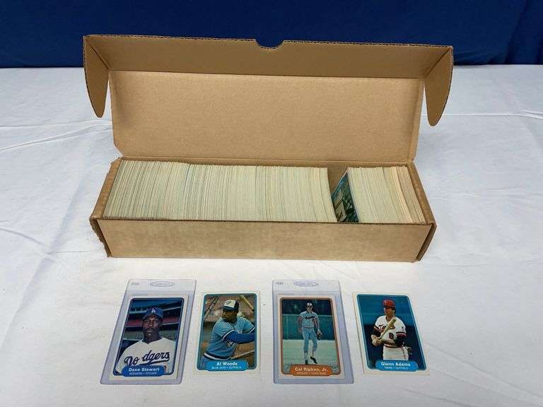 1981 Fleer Baseball Complete Set w/ Ripken & Stewart ROOKIES image