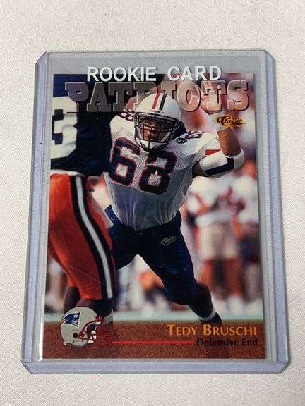 1996 Classic #93 Tedy Bruschi ROOKIE image