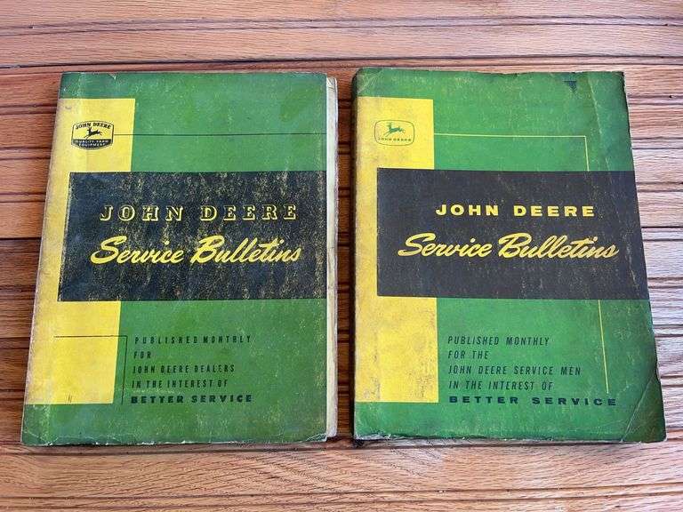 (2) John Deere Service Bulletins image
