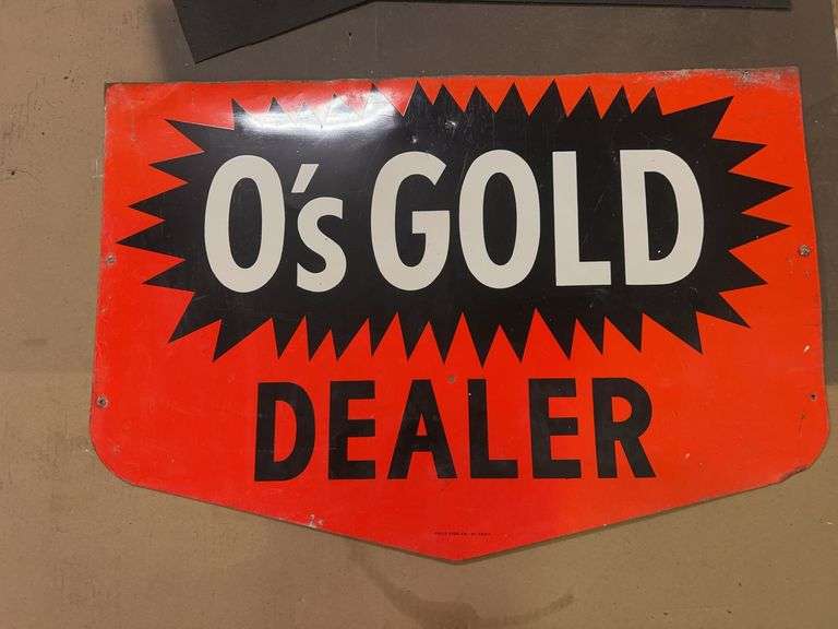 O’s Gold Dealer Sign image