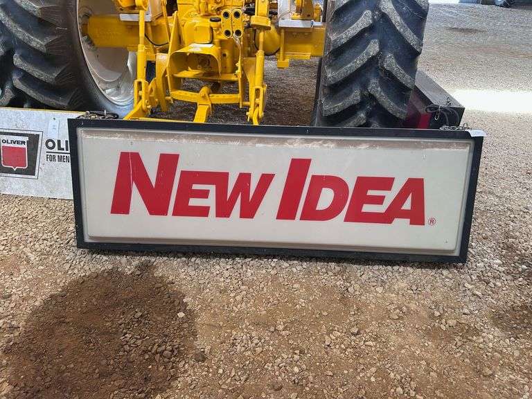 New Idea Lighted Double Sided Bubble Sign image