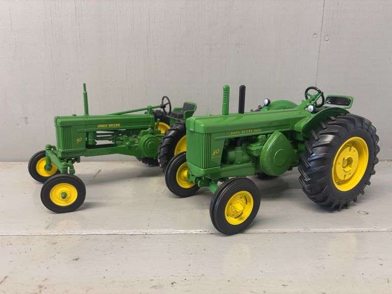1/16 John Deere Model 50 + Model 80 Ertl image