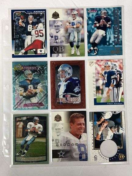 (9) Troy Aikman NFL Cards image