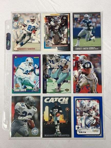 (9) Emmitt Smith NFL Cards image