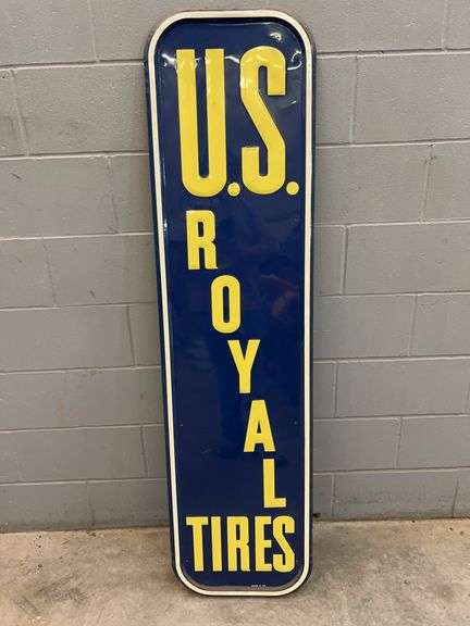 Royal Tires Single Sided Sign image