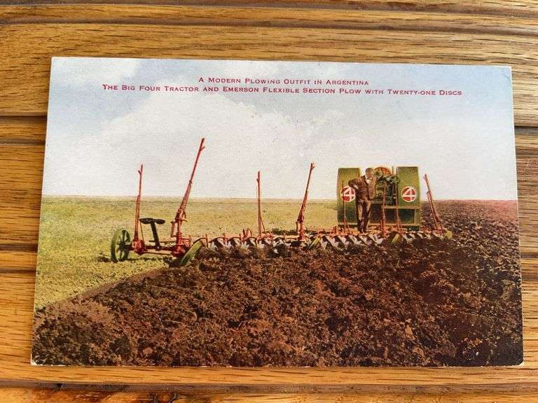 Emerson Brantingham Big 4 Postcard image