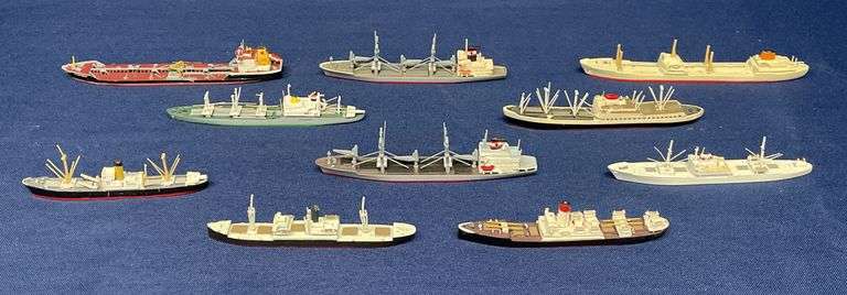 (10) Small-Scale Freighter Ship Models image